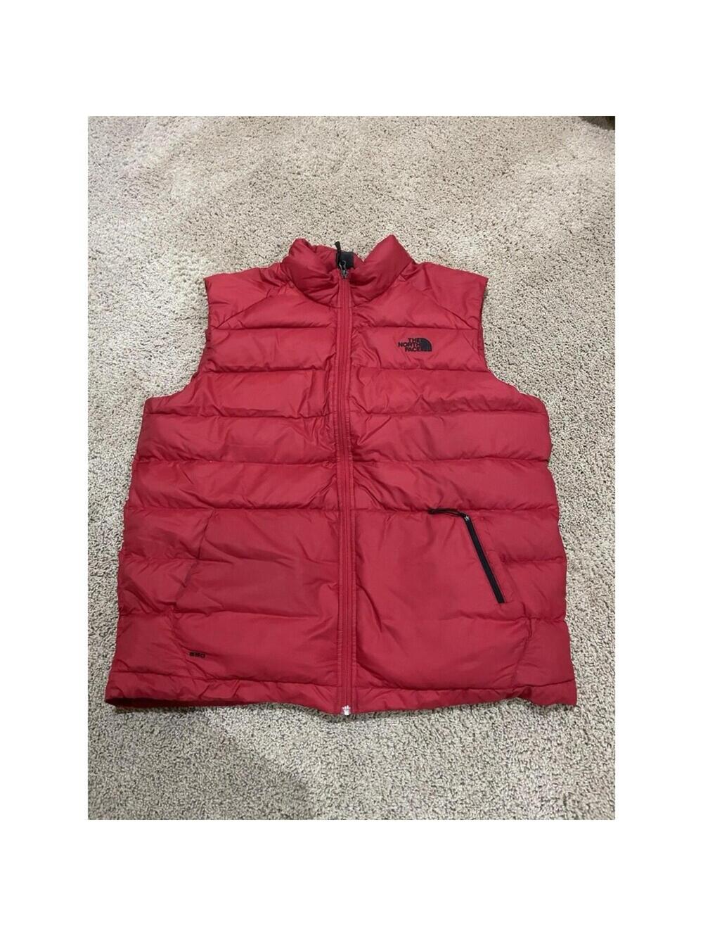 The North Face Men's Aconcagua 2 550 Down Puffer Vest Red XXL